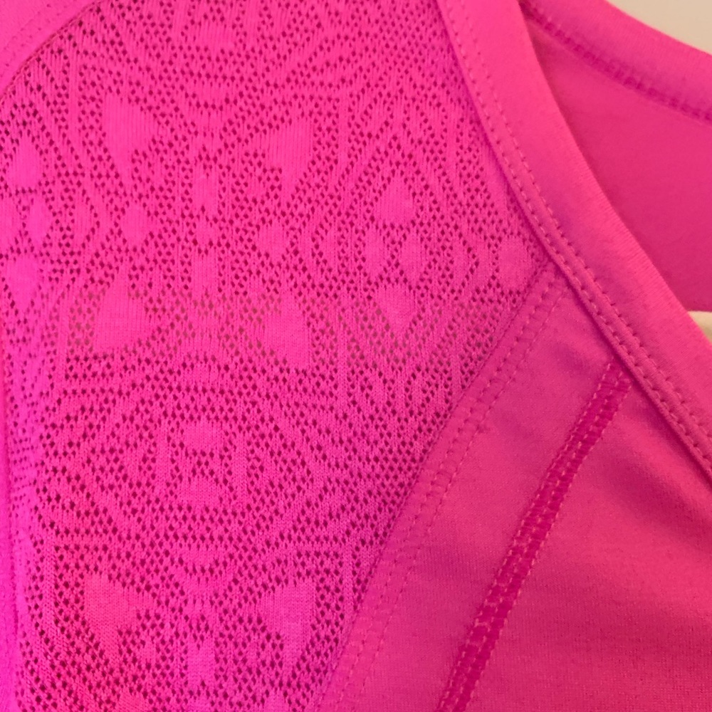 Hot pink work out shirt athleta - Picture 4 of 5